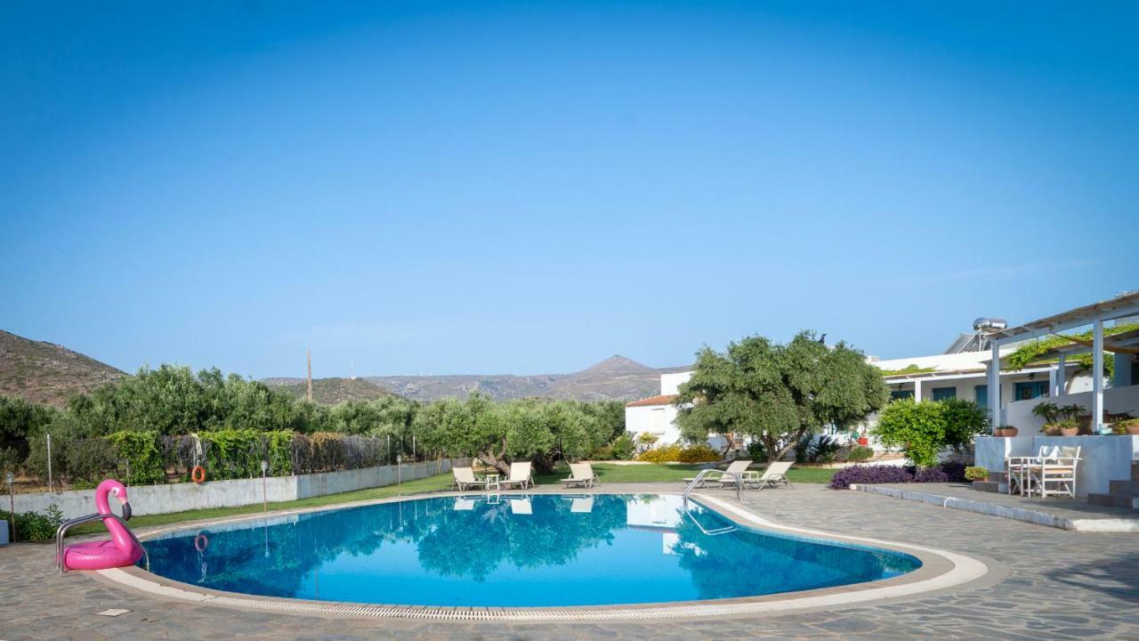 Aeolus Pool Apts Palekastro Buitenkant foto